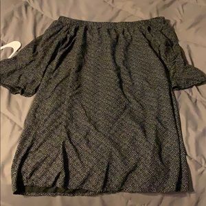 Off the shoulder dress